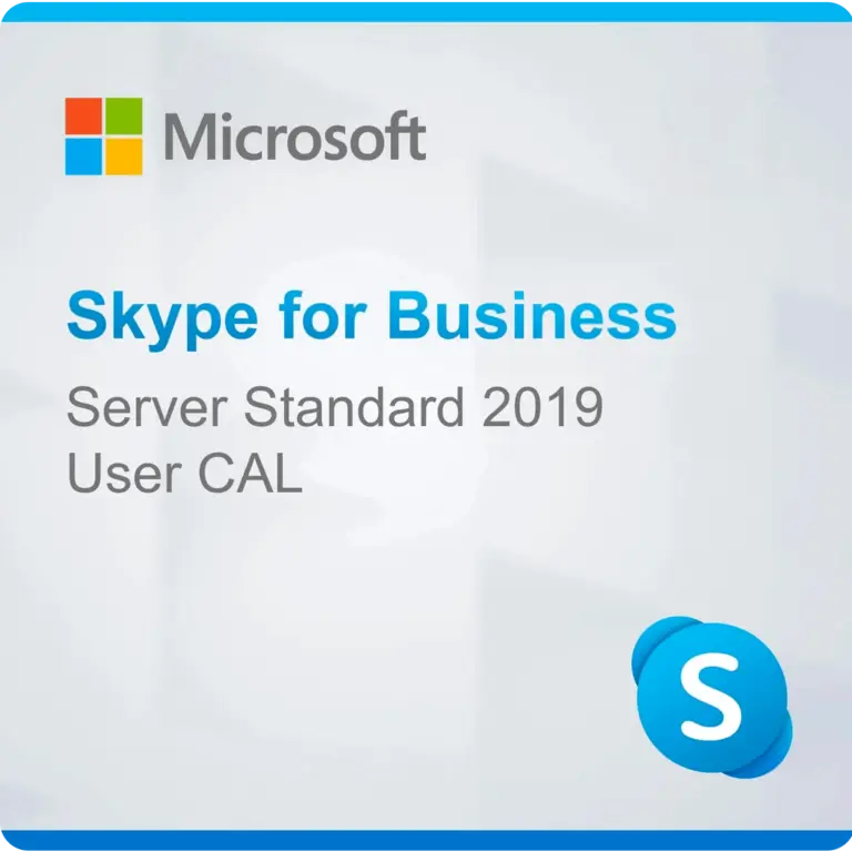 Microsoft Skype for Business Server Standard 2019 User CAL | Lifetime 