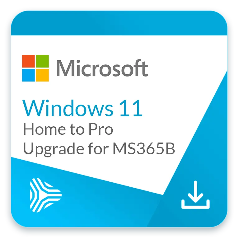 Microsoft Windows 11 Home to Pro Upgrade for Microsoft 365 Business | Lifetime 