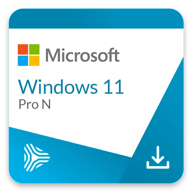 Microsoft Windows 11 Pro N Upgrade | Lifetime 