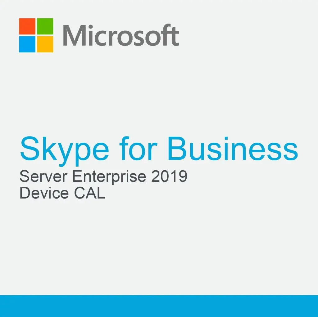 Microsoft Skype for Business Server Enterprise 2019 Device CAL | Commercial | Lifetime 